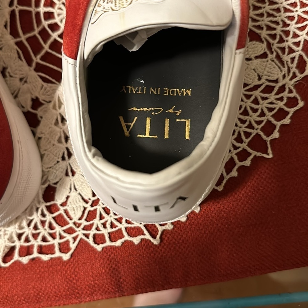 NWT Lita by Ciara sneaker. Italian leather and suede. - Picture 7 of 11